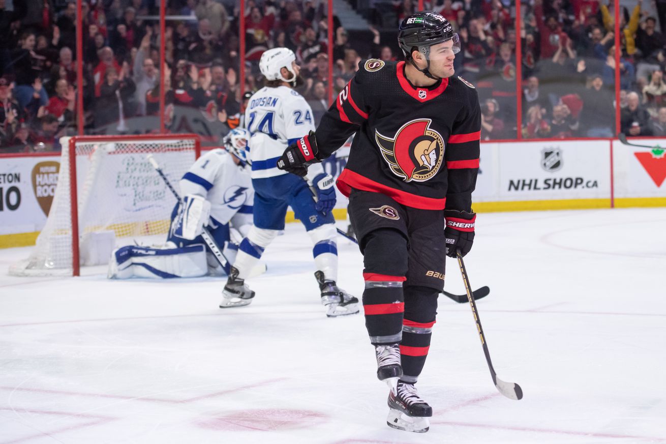 NHL: Tampa Bay Lightning at Ottawa Senators