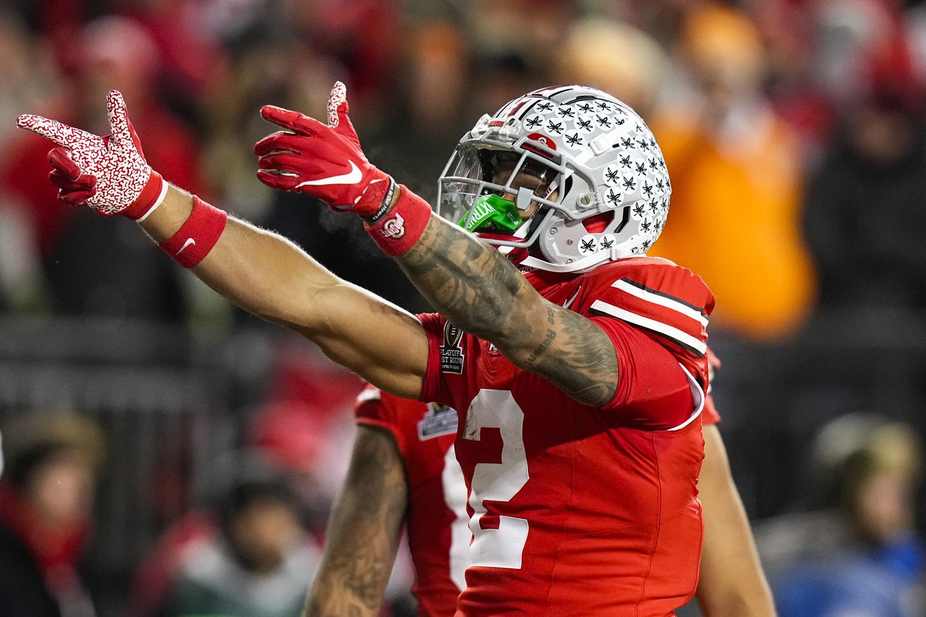NCAA Football: CFP National Playoff First Round-Tennessee at Ohio State