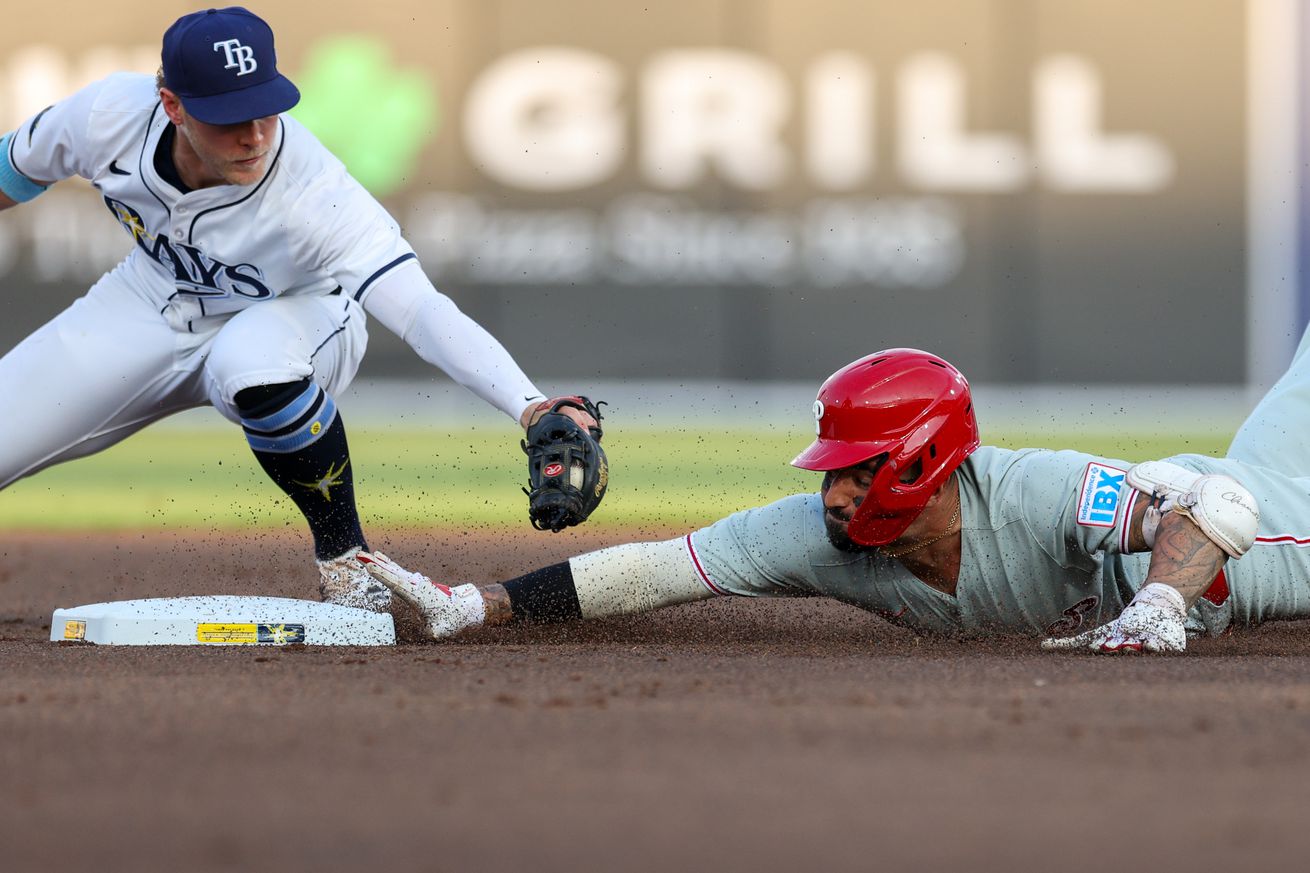 MLB: Philadelphia Phillies at Tampa Bay Rays