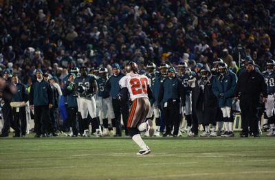 Barber returns interception for TD